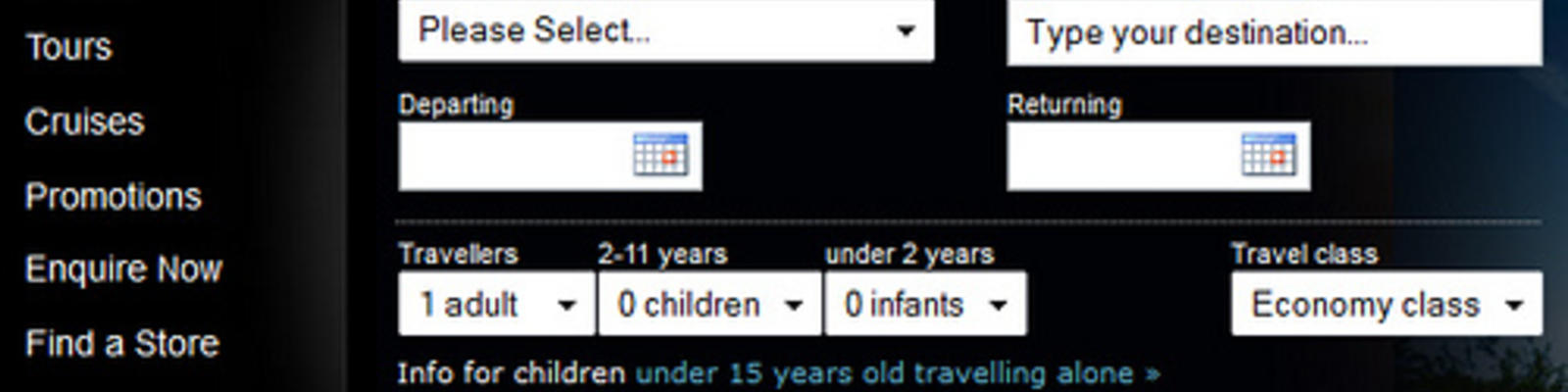 flight centre travel account