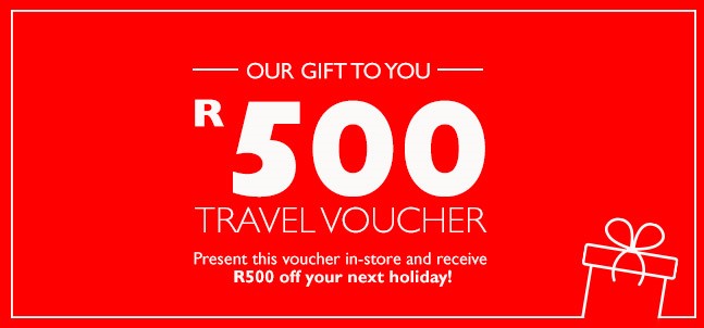 R500 Birthday Voucher Ts & Cs | Flight Centre South Africa